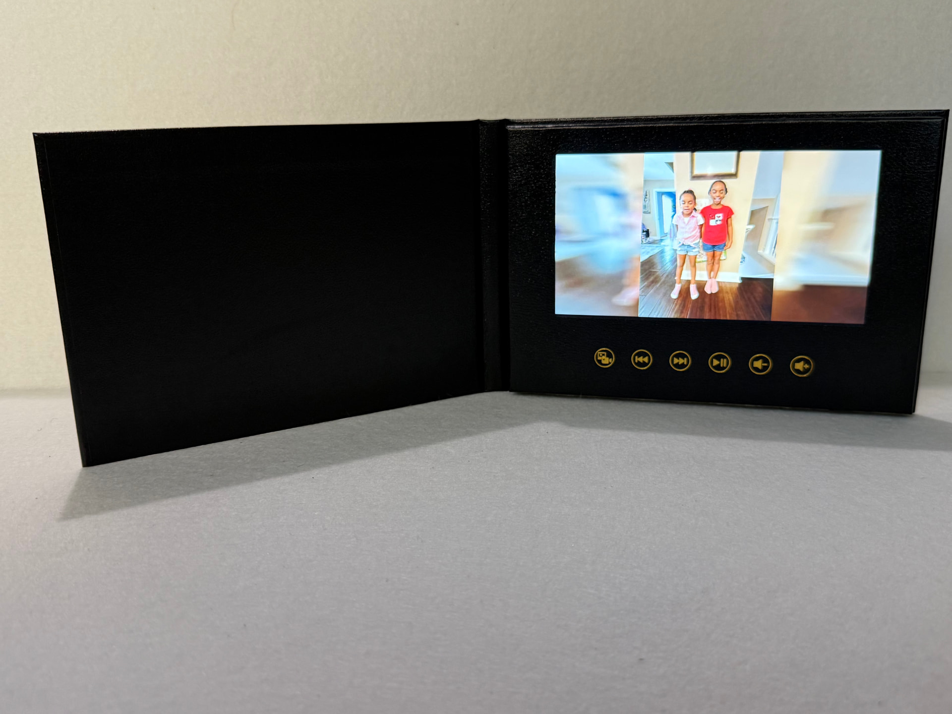 Video Card open with its screen playing